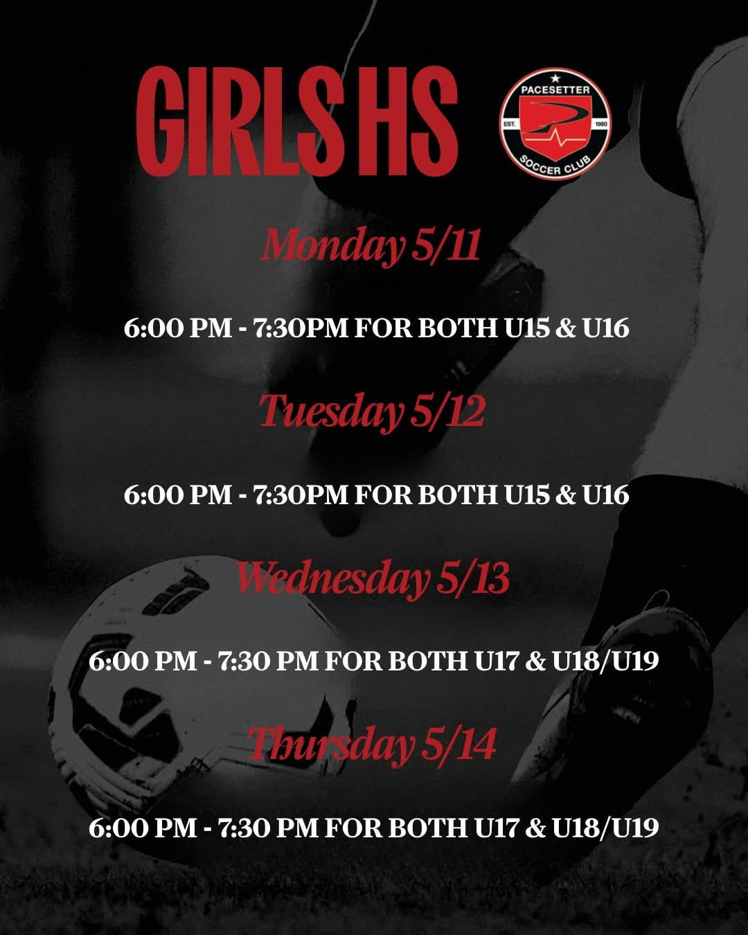 Girls Tryout - Revised