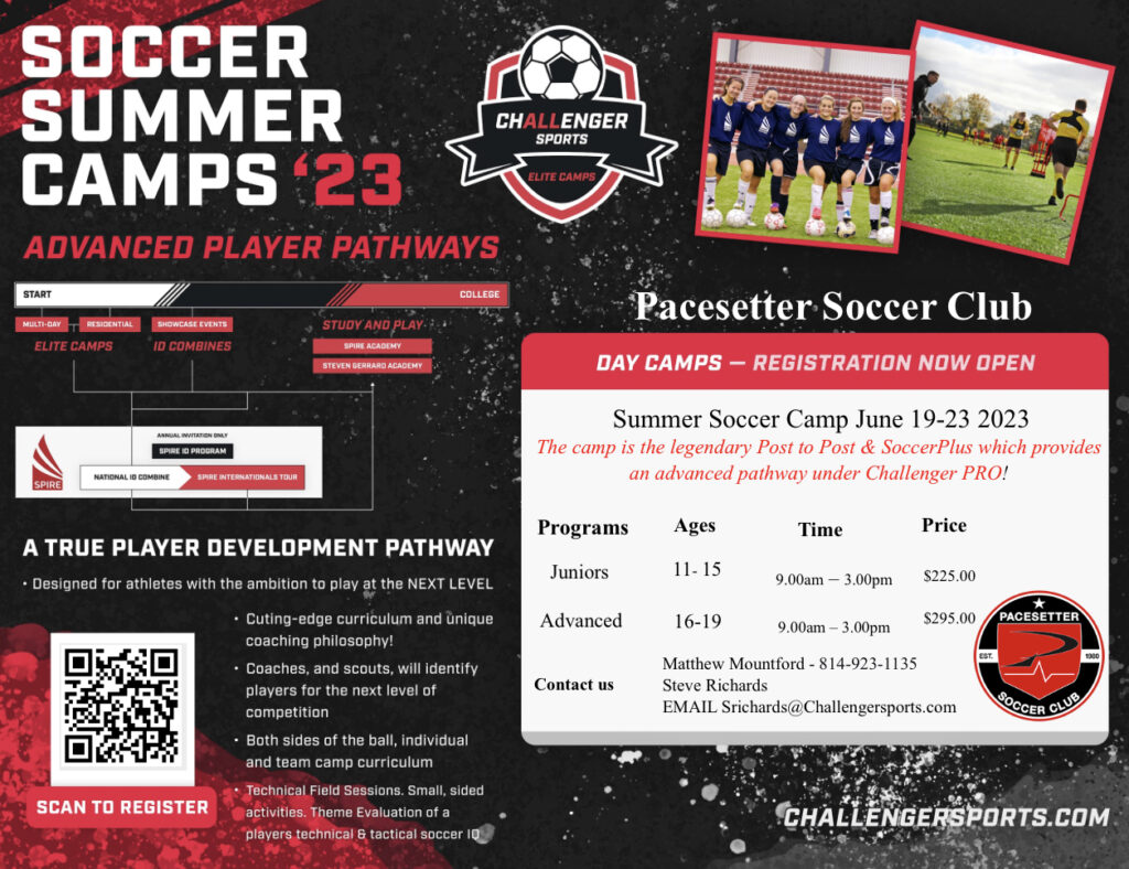 Academy&Camps - Pacesetter Soccer Club